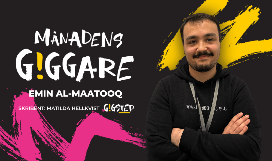 Månadens giggare på Gigstep: Emin Al-Maatooq