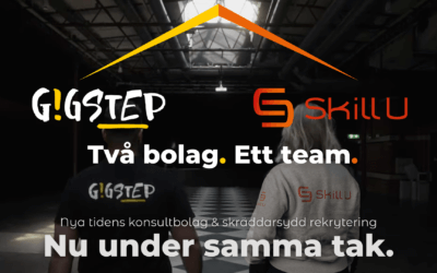 Gigstep + Skill U = framtidens arbetsmarknad