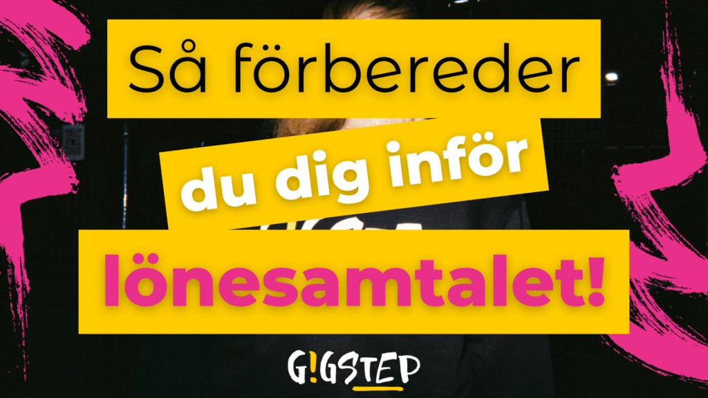 Så förbereder du dig inför lönesamtalet Gigstep