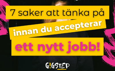 7 saker att tänka på innan du accepterar ett jobberbjudande
